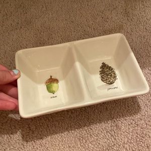 Rae Dunn autumn themed dish